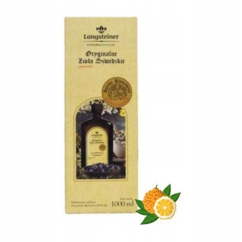 Oryginalne Zioła Szwedzkie 1000ml 