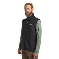 Kamizelki męskie - Męska kamizelka turystyczna Jack Wolfskin PRELIGHT STRIDE VEST M black - S - miniaturka - grafika 1