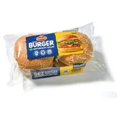 Bułki - Oskroba Bułka burger 300 g (4 x 75 g) - miniaturka - grafika 1