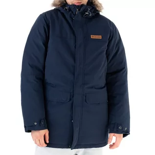 Kurtki męskie - Kurtka Columbia Marquam Peak Parka 1865484464 - granatowa - grafika 1