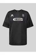 Koszulki męskie - Koszulka z nadrukiem z logo i motywem model Football - G-Star Raw - miniaturka - grafika 1