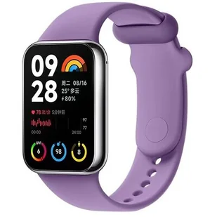 Pasek DEVIA Deluxe Sport do Xiaomi Mi Band 8 Pro/Redmi Watch 4 Lawendowy - Akcesoria do smartwatchy - miniaturka - grafika 1
