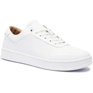 Moda i Uroda OUTLET - Calvin Klein Skórzane sneakersy - miniaturka - grafika 1