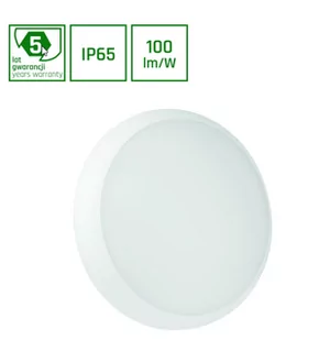 Spectrum Plafon LED 18W NYMPHEA CITY PRO 3 barwy światła SLI031028CCT - Lampy sufitowe - miniaturka - grafika 2