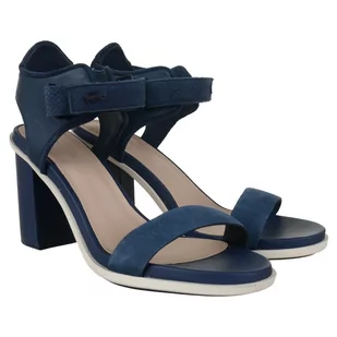 Sandały Lacoste Lonelle Heel Sandal 116 1 Caw damskie skórzane na obcasie-39 1/2 - Moda i Uroda OUTLET - miniaturka - grafika 1