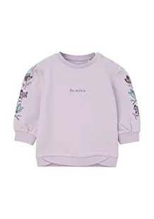 s.Oliver Bluza dziecięca z marszczeniami, liliowy/różowy, 74 - Bluzy dla dziewczynek - miniaturka - grafika 1