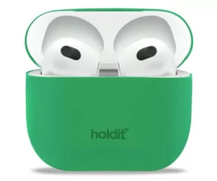 Holdit Silicone Case AirPods 3 Grass Green - Akcesoria do słuchawek - miniaturka - grafika 1