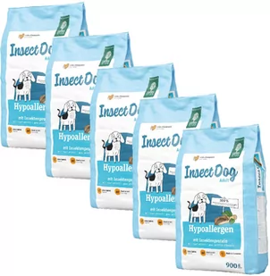 Green Petfood InsectDog, karma hipoalergiczna - 4,5 kg (5 x 900 g) - Sucha karma dla psów - miniaturka - grafika 1