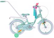 Rowery - Rower dziecięcy 16 Fuzlu Lilly mint/white - miniaturka - grafika 1