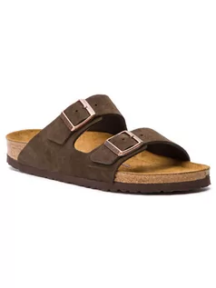 Klapki i japonki damskie - Birkenstock Klapki Arizona Bs 0951313 Brązowy - grafika 1