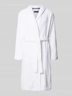 Szlafroki męskie - Szlafrok o kroju regular fit z czystej bawełny - miniaturka - grafika 1