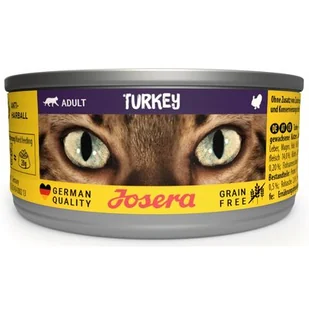 Josera Kot - Turkey puszka 85g - Mokra karma dla kotów Josera Kot - Turkey puszka 85g - Mokra karma dla kotów - miniaturka - grafika 1