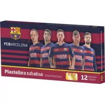 Astra Plastelina szkolna 12 kolorów FC Barcelona - Masy plastyczne - miniaturka - grafika 1