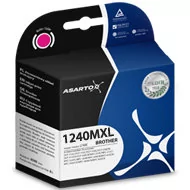 Tusze zamienniki - Asarto Tusz AS-B1240MXL magenta zamiennik Brother LC1240M AS-B1240MXL - miniaturka - grafika 1