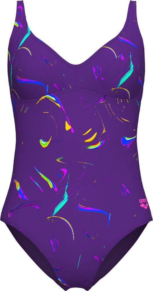 Damski Strój Kąpielowy Women's Arena Abyss Swimsuit U Back dress blues rozmiar 40