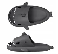 Kapcie damskie - KLAPKI REKINY DZIECIĘCE KAPCIE SHARK 29-30 KOLORY - miniaturka - grafika 1