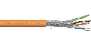 Kabel sieciowy BiTLAN S/FTP 4x2x23 AWG cat.7 1000 MHz LSOH bęben - Kable miedziane - miniaturka - grafika 1
