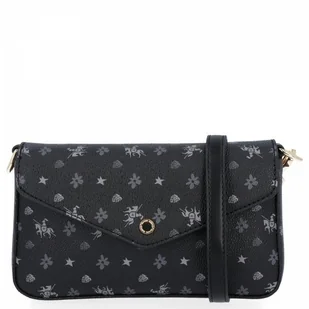 Torebka damska listonoszka David Jones Czarna - Torebki damskie - miniaturka - grafika 1