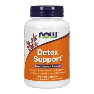 Now Foods Foods Detox Support 90 Veg Capsules TT000472 - Odchudzanie i oczyszczanie - miniaturka - grafika 1