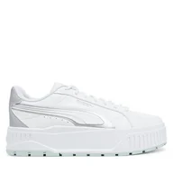 Sneakersy damskie - Sneakersy Puma Karmen II Aqua Metallics 401614 01 Biały - miniaturka - grafika 1