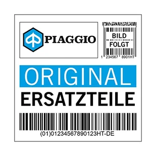 Piaggio Osłona Fartuchu, Tył, Prosty, Niebieski, Niebieski Dq 261/A dla GT, 1B003904000Dq - Części motocyklowe - miniaturka - grafika 1