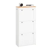 Szafki na buty - Sobuy Szafak na buty z klapami Komoda Stół FSR144-WN - miniaturka - grafika 1