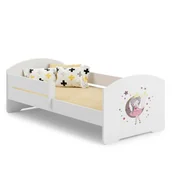 Łóżka dla dzieci i młodzieży - Łóżko dziecięce LUK z barierką 140x70 Śpiąca księżniczka - miniaturka - grafika 1