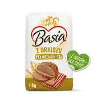 Mąka - Basia Mąka z orkiszu pełnoziarnista typ 1850 900 g - miniaturka - grafika 1