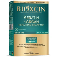 Szampony do włosów - Bioxcin Keratin&Argan Szampon regenerująco - nawilżający 300 ml - miniaturka - grafika 1