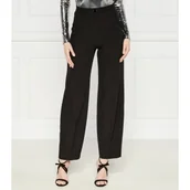 Spodnie damskie - Patrizia Pepe Spodnie | flare fit - miniaturka - grafika 1