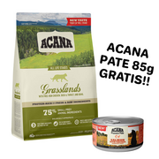 Sucha karma dla kotów - ACANA Grasslands Cat 1,8kg + Acana Cat Adult Pate Łosoś z kurczakiem 85g GRATIS!! - miniaturka - grafika 1