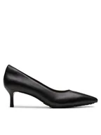 Czółenka - Clarks Szpilki Adela Court 26179296 Czarny - miniaturka - grafika 1