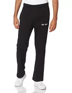 Spodenki męskie - Urban Classics Męskie spodnie dresowe do biegania, długie spodnie sportowe dla mężczyzn z nadrukiem chińskim napisem, rozmiary S-XXL, czarny, L - miniaturka - grafika 1