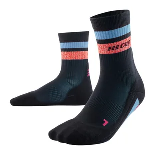 Skarpety kompresyjne damskie sportowe CEP Miami Vibes 80's krótkie - Skarpetki damskie - miniaturka - grafika 1