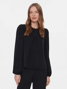 Vero Moda Bluzka 10302546 Czarny Regular Fit - Bluzki damskie - miniaturka - grafika 1