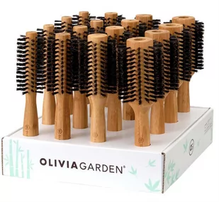 Olivia Garden Bamboo Touch, zestaw szczotek do modelowania z włosia z dzika, display, 16szt. - Szczotki i grzebienie do włosów Olivia Garden Bamboo Touch, zestaw szczotek do modelowania z włosia z dzika, display, 16szt. - Szczotki i grzebienie do włosów - miniaturka - grafika 1