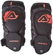 Akcesoria motocyklowe - X-Knee miękkie nakolanniki dla dorosłych czarne/czerwone - miniaturka - grafika 1