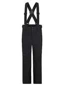 Spodnie narciarskie - Ziener AXI spodnie narciarskie dla dzieci, spodnie śniegowe, wodoodporne, wiatroszczelne, ciepłe, czarne, 104 - miniaturka - grafika 1