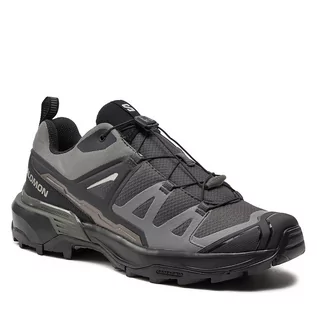 Buty trekkingowe męskie - Trekkingi Salomon X Ultra 360 L47448300 Magnet / Black / Pewter - grafika 1