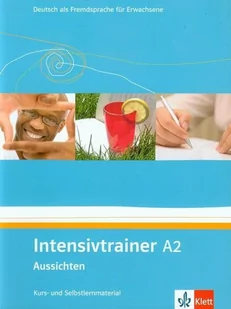 LektorKlett - Edukacja Aussichten Intensivtrainer A2 - Schwarz Eveline - Książki do nauki języka niemieckiego - miniaturka - grafika 1