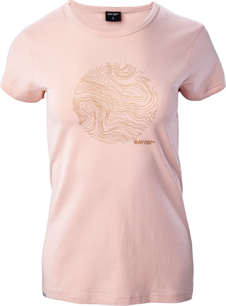 Damska Koszulka z krótkim rękawem bawełniana Hi-Tec Lady Akuja rozmiar XL