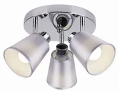 Lampy sufitowe - Candellux PIN LAMPA SUFITOWA PLAFON 3X40W E14 CHROM - miniaturka - grafika 1