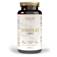 Witaminy i minerały dla sportowców - Evolite Nutrition Vitamin D3 4000IU 120 Softgels - miniaturka - grafika 1