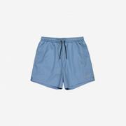 Spodnie sportowe męskie - Męskie spodenki  plażowe Prosto Shorts Basy - niebieskie - PROSTO - miniaturka - grafika 1