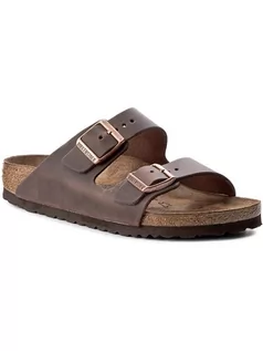 Klapki i japonki damskie - Birkenstock Klapki Arizona BS 0052533 Brązowy - grafika 1