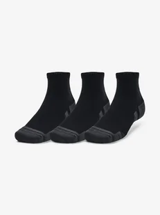 Skarpetki Under Armour Performance Tech 3pk Qtr-BLK M - Skarpetki męskie - miniaturka - grafika 1