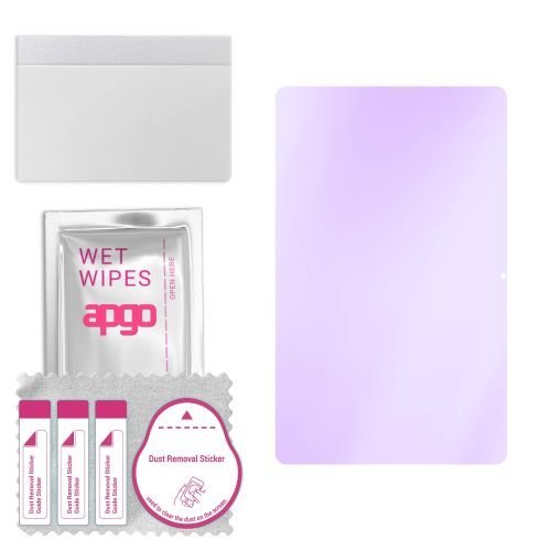 szkło ochronne na ekran Hybrydowe 9H z filtrem ANTI-BLUE zamiennik hartowanego do Doogee T10 Pro - apgo hybrid ANTI-BLUE Flexible Hybrid Glass nie...