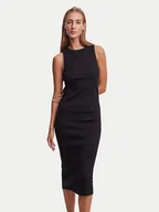 Sukienki - Vero Moda Sukienka letnia Lavender 10230437 Czarny Slim Fit - miniaturka - grafika 1