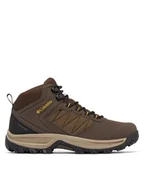 Buty trekkingowe męskie - Columbia Trekkingi Transverse 2067401 Brązowy - miniaturka - grafika 1