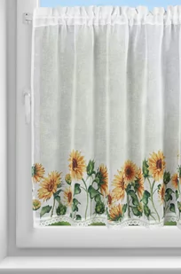 FIRANA GOTOWA HELIA 150X90 CM ŻÓŁTY - Firany - miniaturka - grafika 1